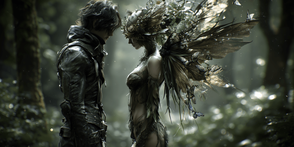 Hunter Meets Wood Nymph / 7 Images